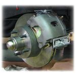 10.95" Mopar Front Disc Brake Kit w/Plain Calipers