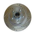 11.75" Drilled/Slotted/Plated Rotor - OPTIONAL