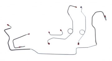 Mopar Front Brake Line Kit Example (appearance varies by applicaiton)